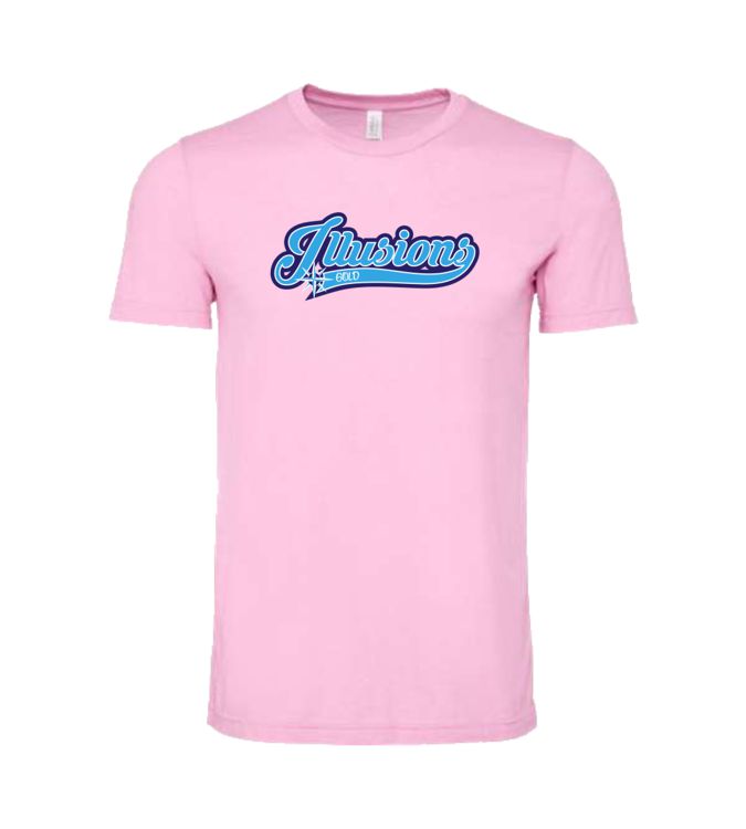 BELLA+CANVAS Unisex Heather CVC Short Sleeve Tee – Heather Bubble Gum ...